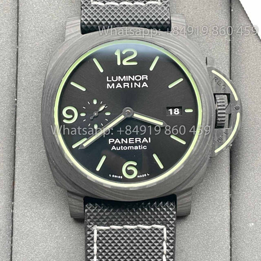 Panerai Luminor PAM1118 1:1 Mejor edición VS Factory esfera negra