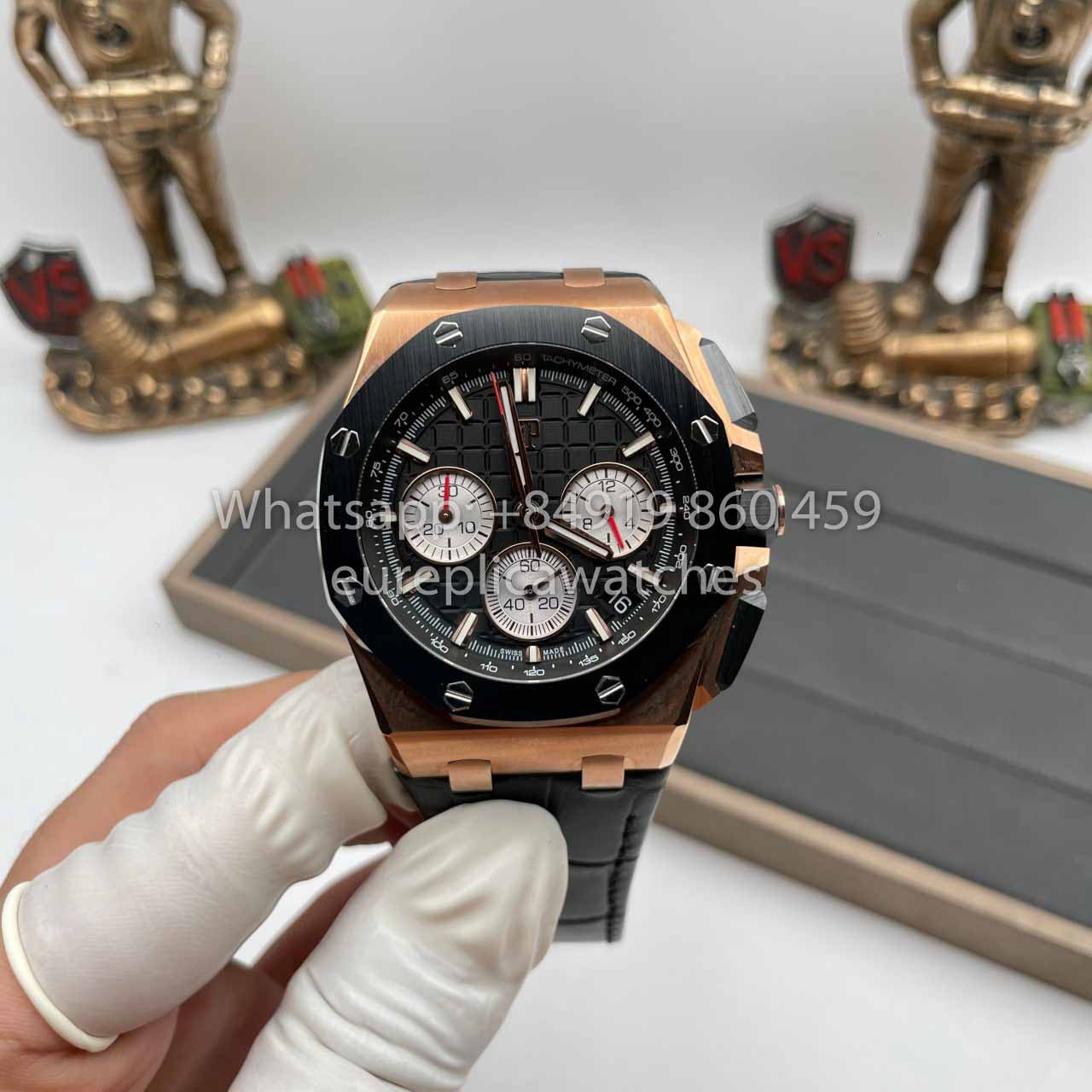 Audemars Piguet Royal Oak Offshore 26420RO.OO.A002CA.01 1:1 Best Edition Cinturino in pelle di fabbrica APF