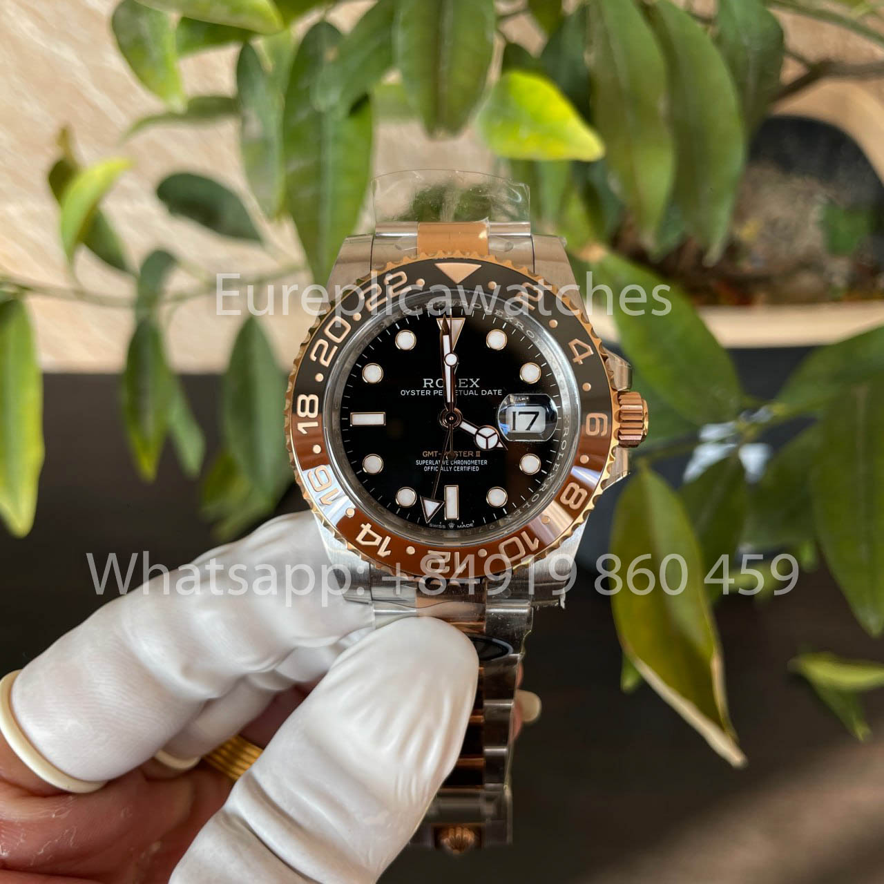 Rolex GMT Master II M126711chnr-0002 1:1 Mejor clon limpio de fábrica Versión más reciente 2025