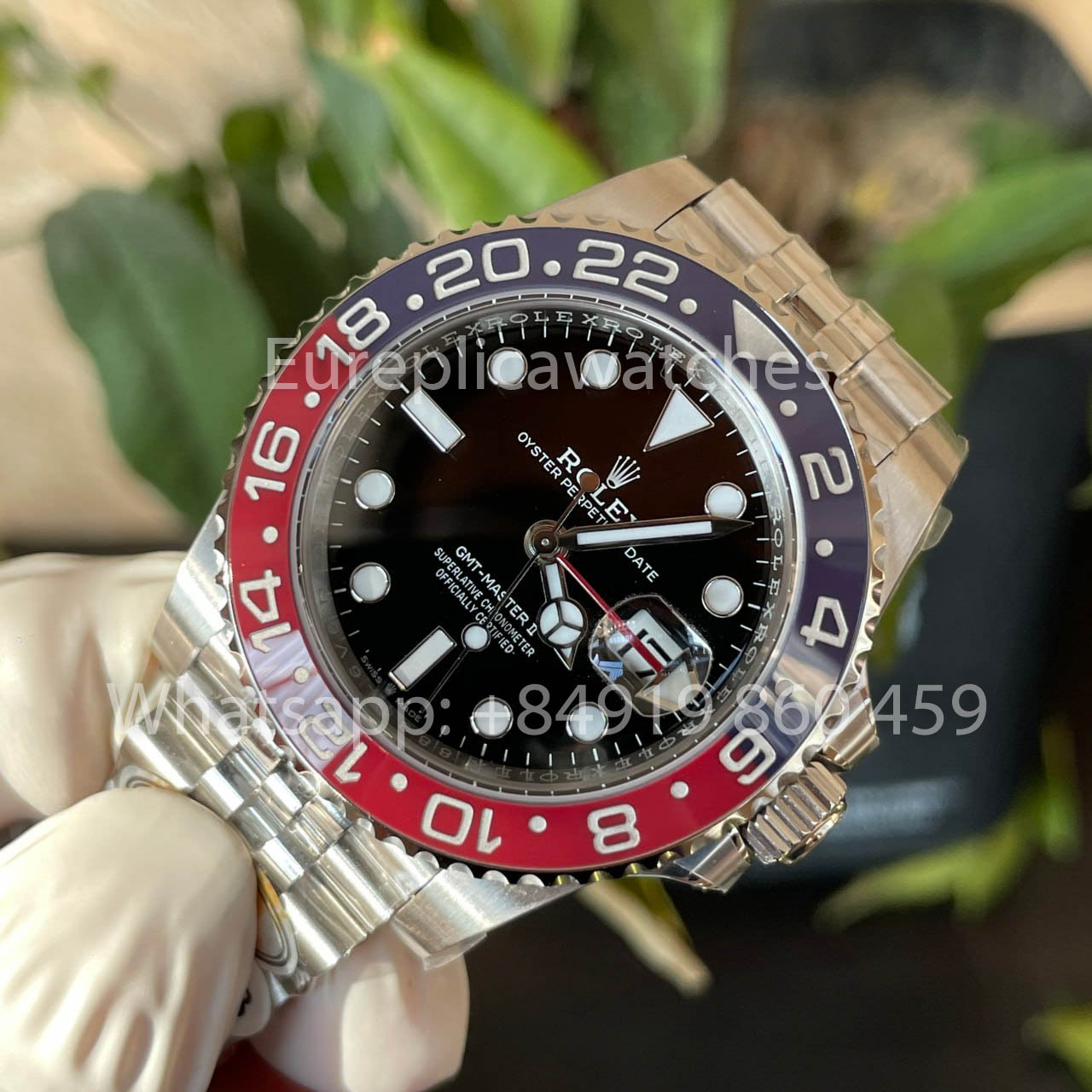 Rolex GMT Master II M126710BLRO-0001 Pepsi 1:1 Il miglior clone dall'aggiornamento ARF 2025