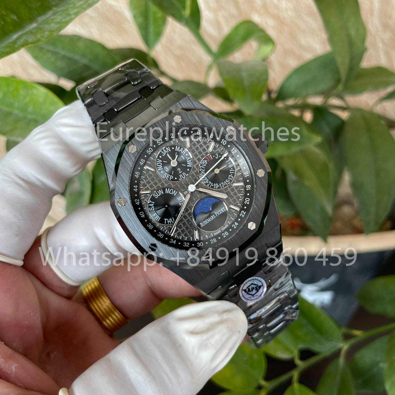 Audemars Piguet Royal Oak 26579CE.OO.1225CE.01 1:1 Mejor edición APS Factory esfera negra