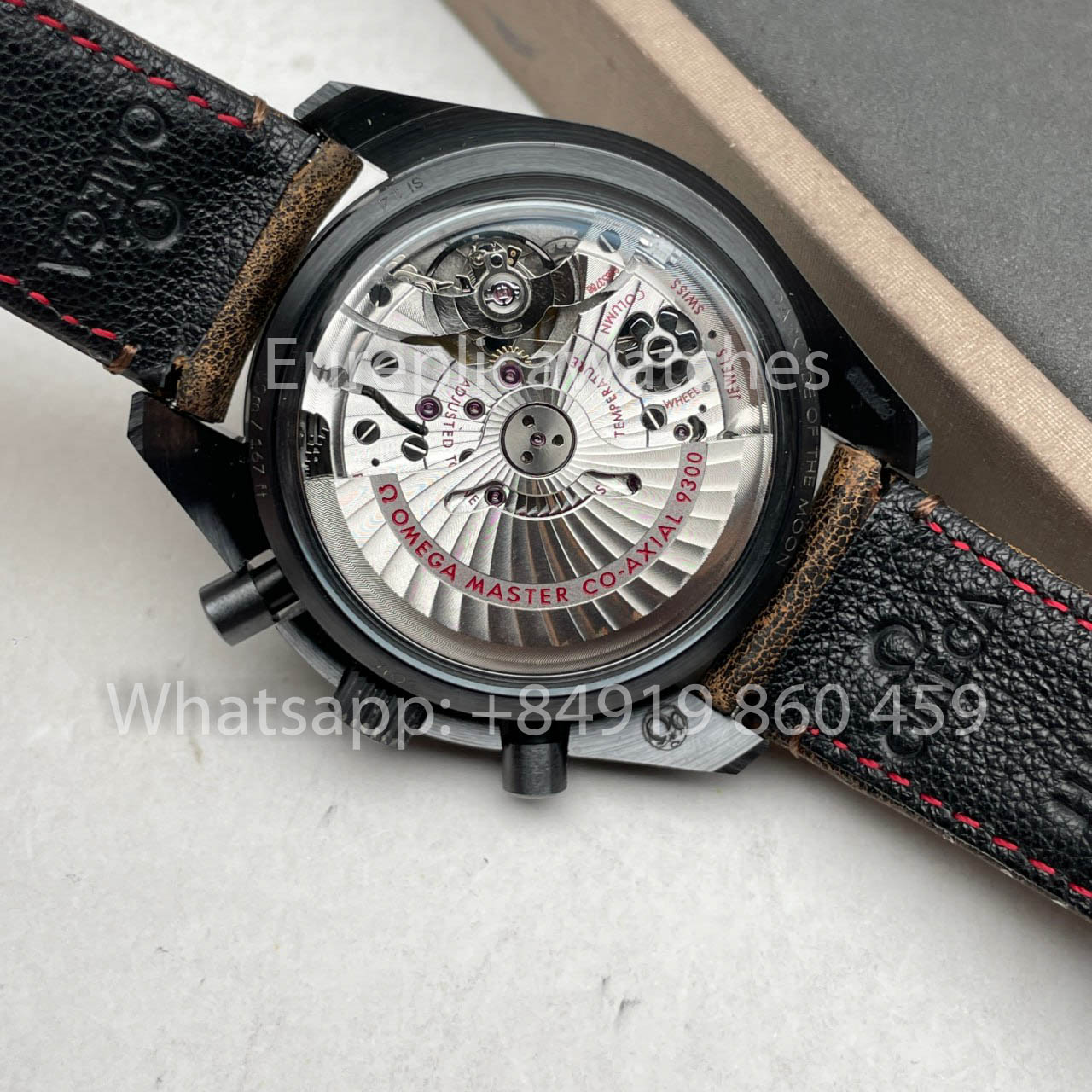 Omega Speedmaster 311.92.44.51.01.006 Moonwatch 1:1 Best Edition N1 Factory Brown Leather Strap