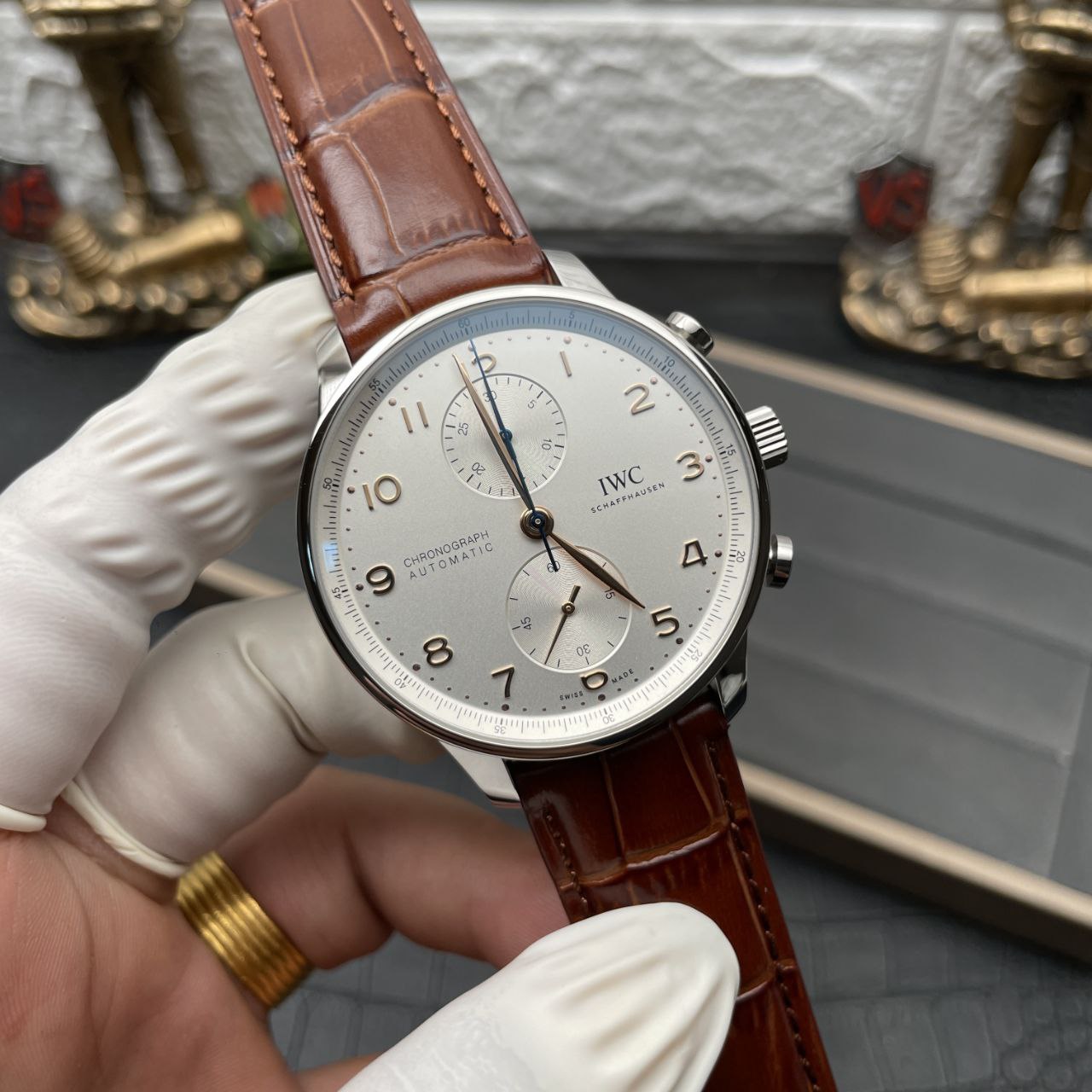 IWC Portugieser IW371604 1:1 Mejor edición ZF Factory esfera blanca