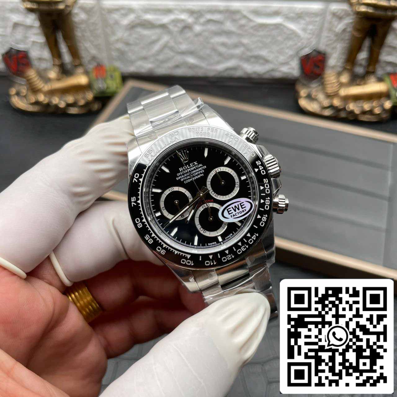 Rolex Cosmograph Daytona m126500ln-0002 1:1 Best Edition EWE Factory 4131 Movimento