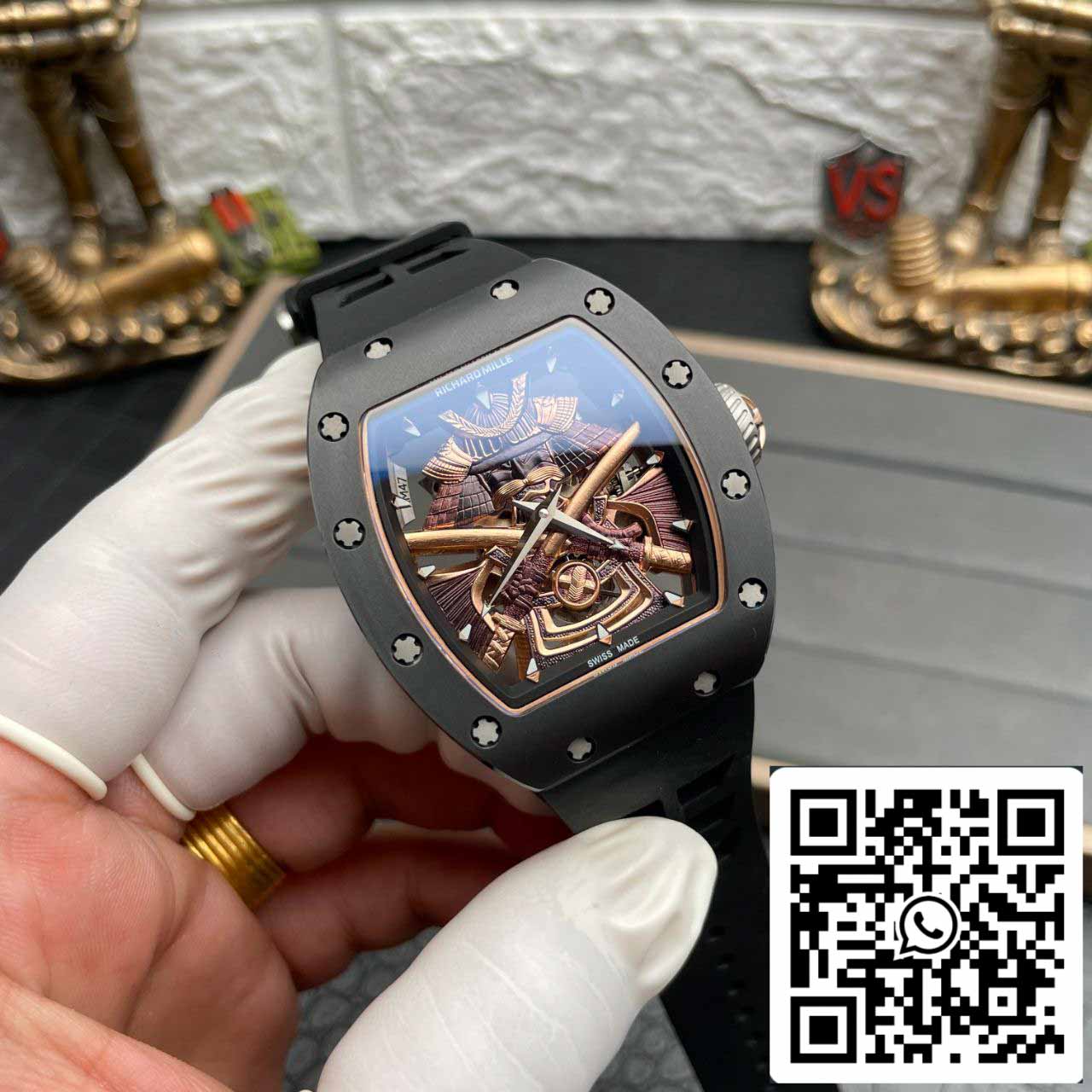 Reloj Richard Mille The Time Of The Samurai RM 47 1:1 Best Edition YS Factory Tourbillon