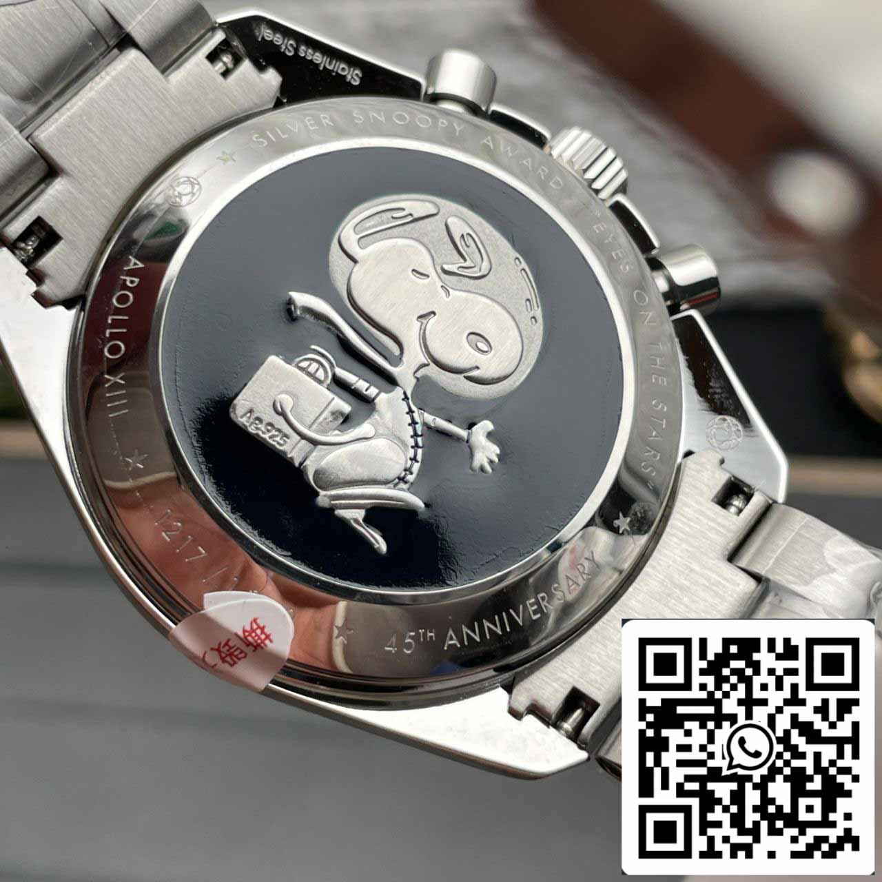 Omega Speedmaster Snoopy Award 311.32.42.30.04.003 1:1 Best Edition N1 Factory quadrante bianco