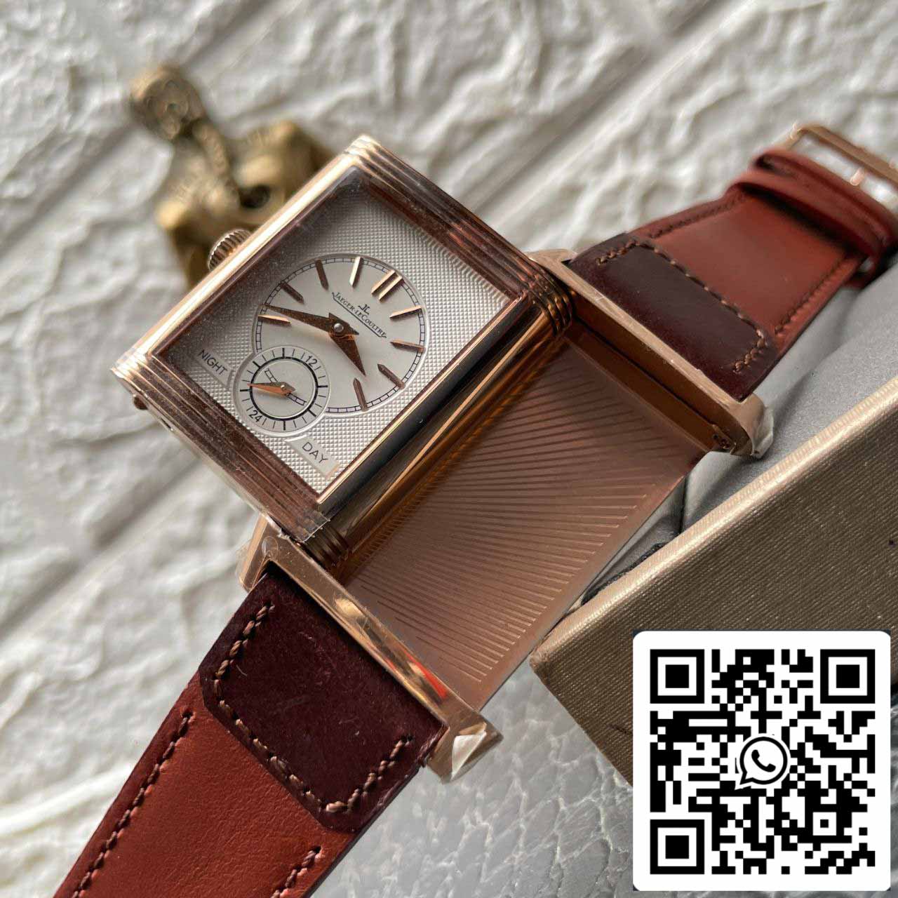 Jaeger-LeCoultre Reverso Classic Large Duoface Small Seconds 396245J MG Factory 1:1 Mejor edición