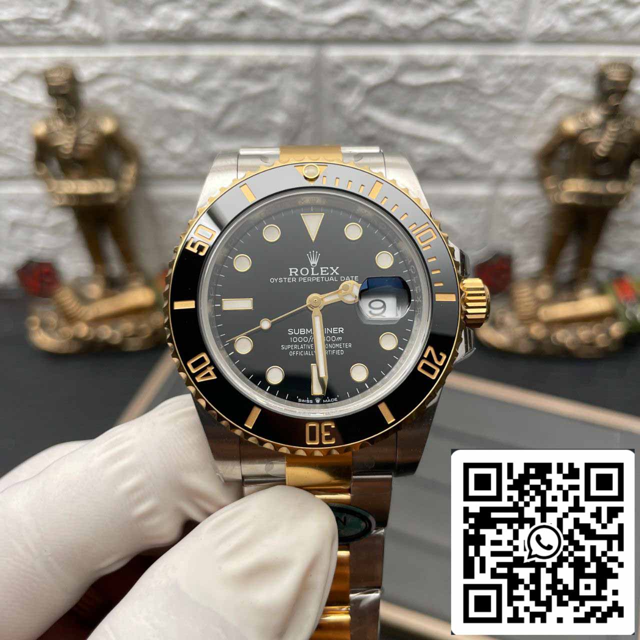 Rolex Submariner M126613LN-0002 41MM 1:1 Migliore edizione Clean Factory quadrante nero