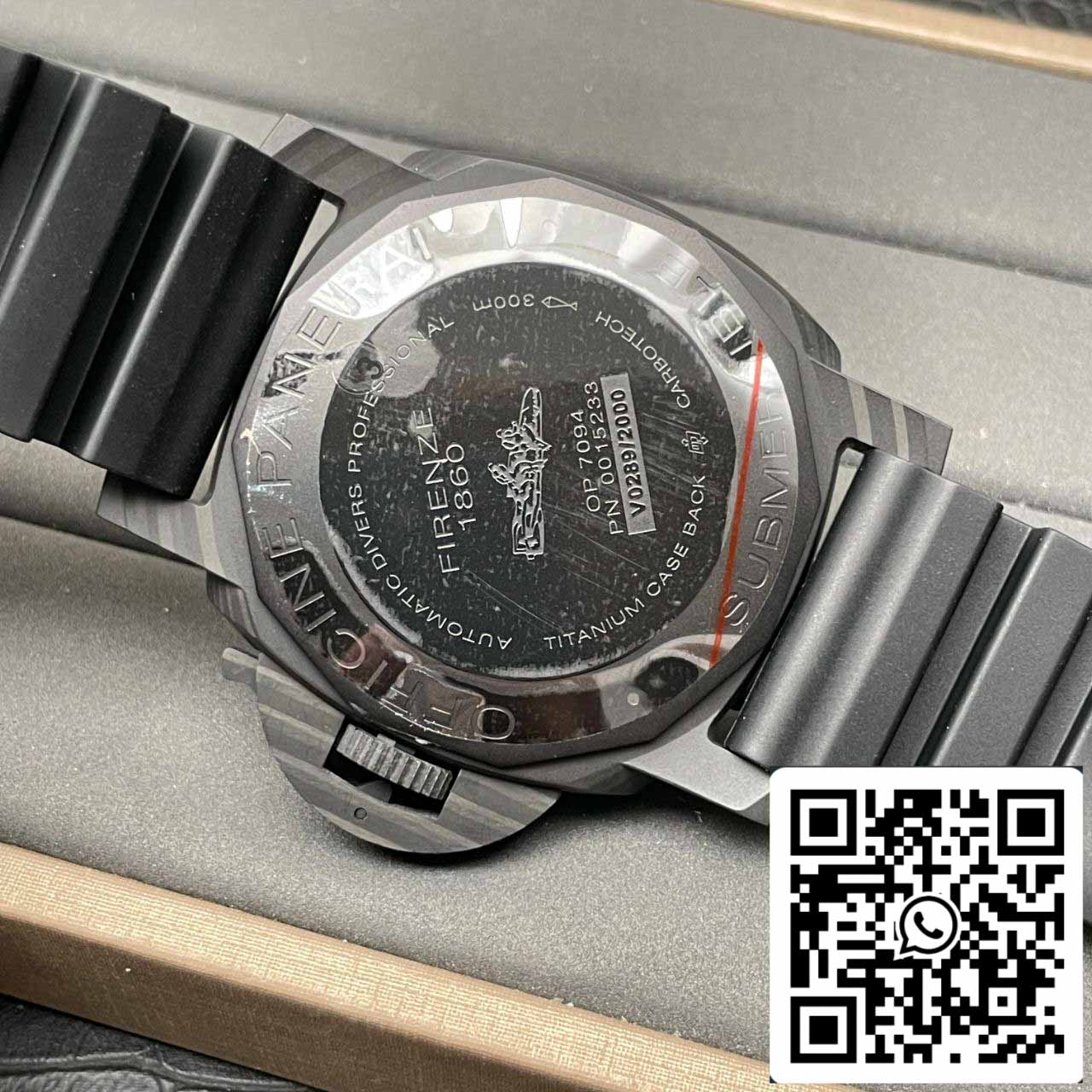 Panerai Sumergible PAM01616 VS Factory 1:1 Mejor Edición Esfera Negra Suiza P.9010