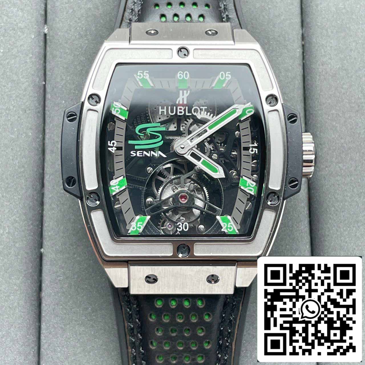 Hublot Masterpiece Tourbillon 906.NX.0129.VR.AES13 1:1 Best Edition JB Factory quadrante scheletrato svizzero HUB 9006