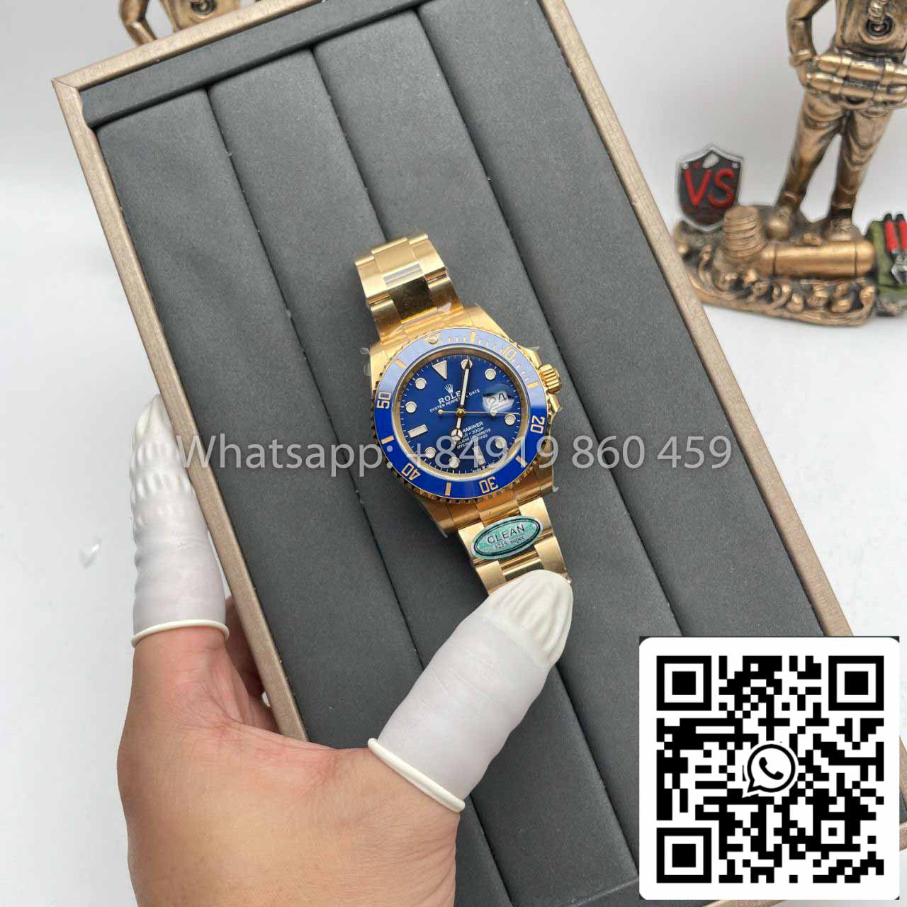 Rolex Submariner M126618lb-0002 41MM 1:1 Best Edition Clean Factory Blue Bezel