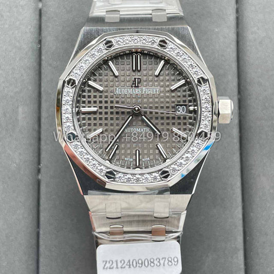 Audemars Piguet 15451ST.ZZ.1256ST.02 APS Piedra de moissanita personalizada de fábrica 1:1 Mejor clon