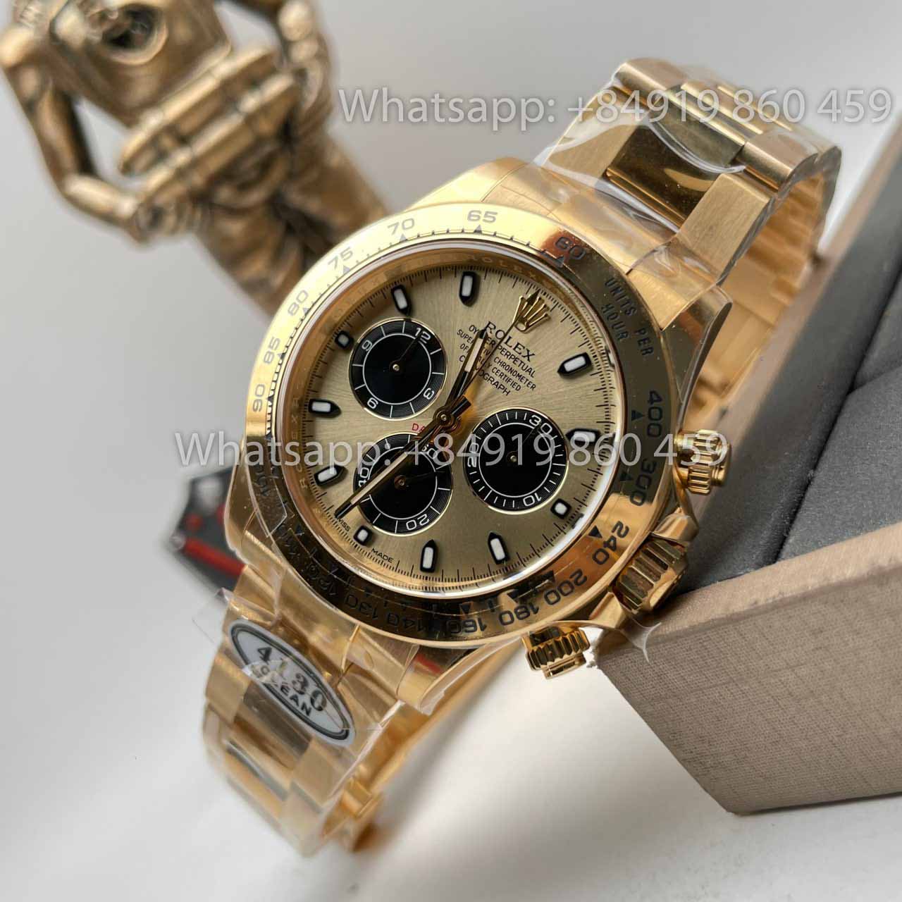 Rolex Cosmograph Daytona M116505-0009 1:1 Best Edition Clean Factory Oro amarillo