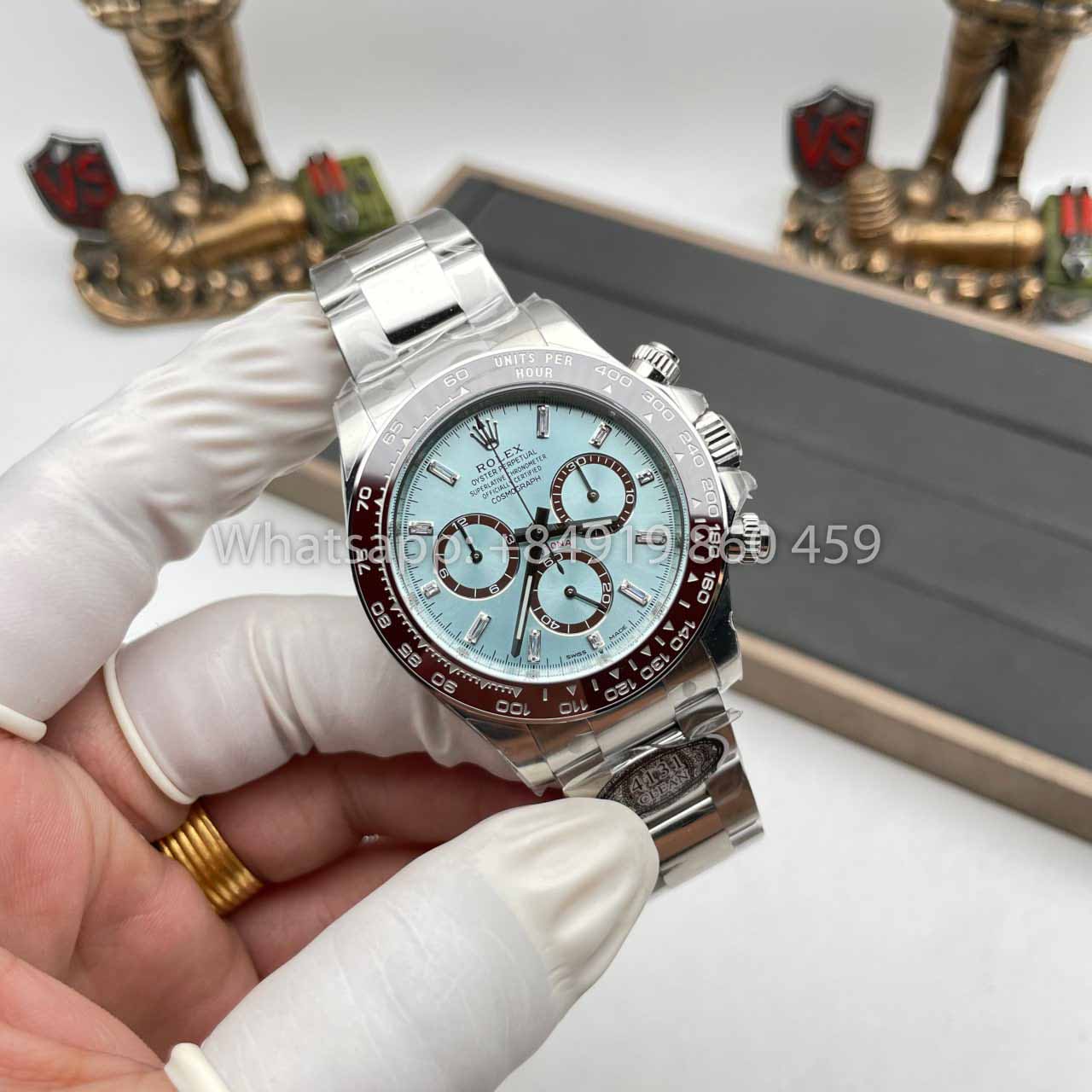 Rolex Cosmograph Daytona M126506 Ice Blue 4131 Movimiento 1:1 Mejor clon Limpio de fábrica