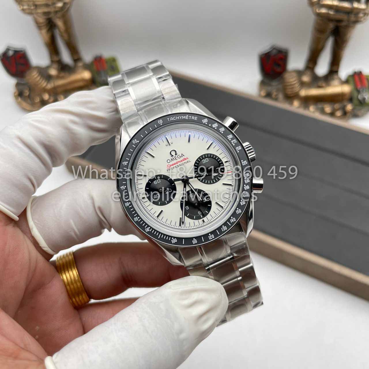 Omega Speedmaster 42MM 1:1 Best Edition OM Factory quadrante bianco