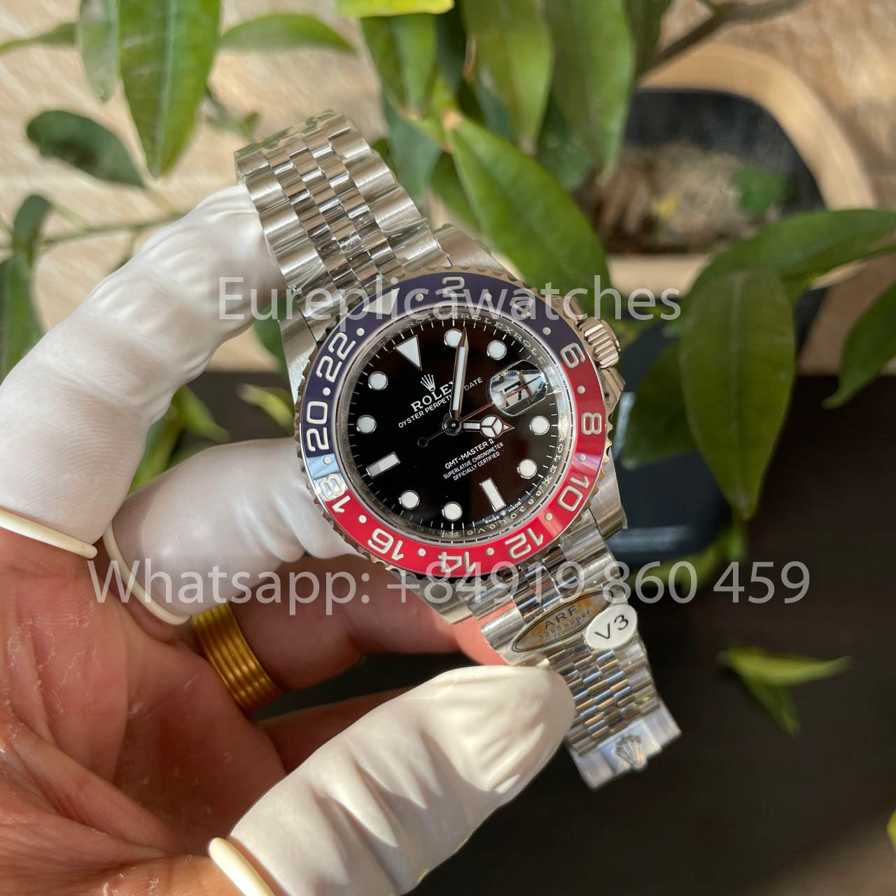 Rolex GMT Master II M126710BLRO-0001 Pepsi 1:1 Mejor clon de la actualización ARF 2025