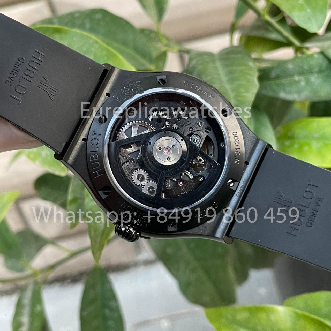 Hublot Classic Fusion Takashi Murakami 507.CX.9000.RX.TAK21 1:1 Mejor Edición Girasol Esfera Negra