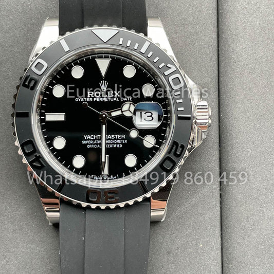 Rolex Yacht-Master 42 esfera negra M226659-0003 1:1 Mejor edición AR Versión de contrapeso de fábrica