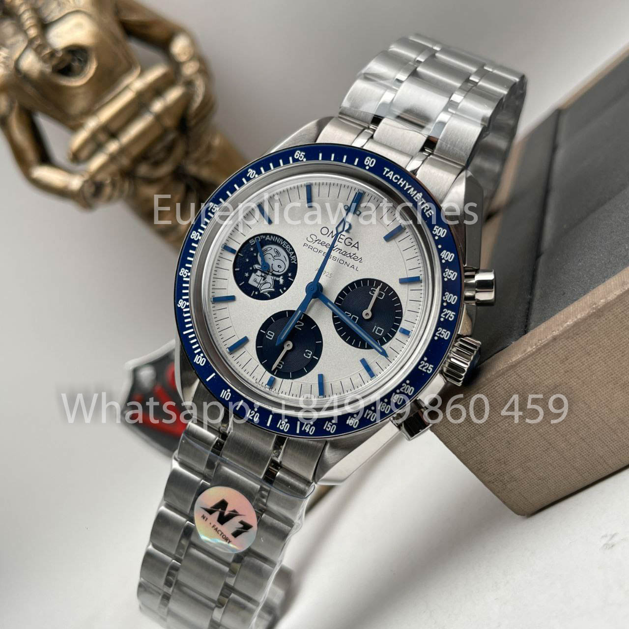 Omega Speedmaster 310.32.42.50.02.001 1:1 Best Edition N1 Factory Lunetta in ceramica