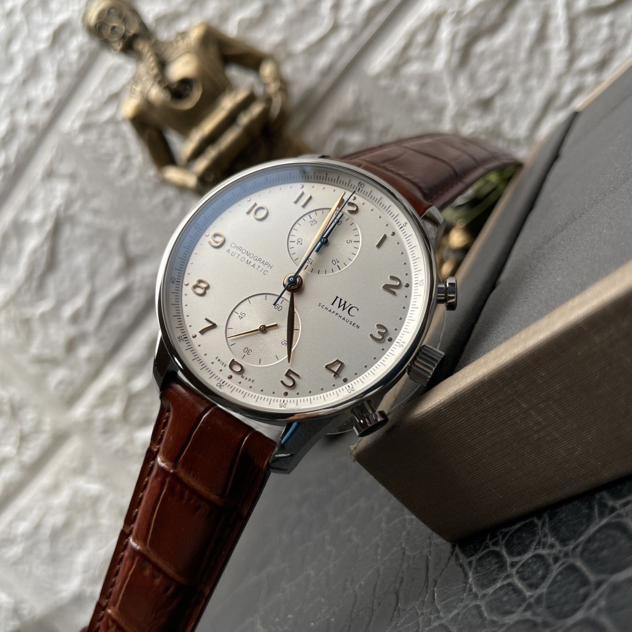 IWC Portugieser IW371604 1:1 Mejor edición ZF Factory esfera blanca