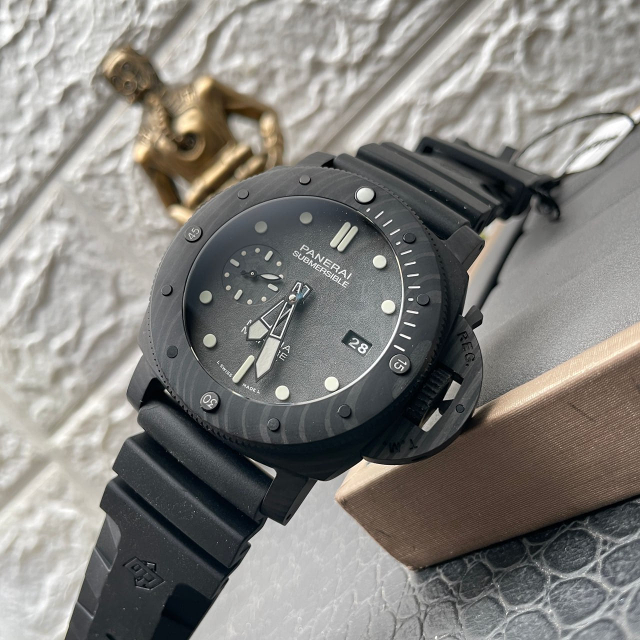 Panerai Submersible PAM00979 1:1 Best Edition VS Factory Turquoise Dial Swiss P.9010