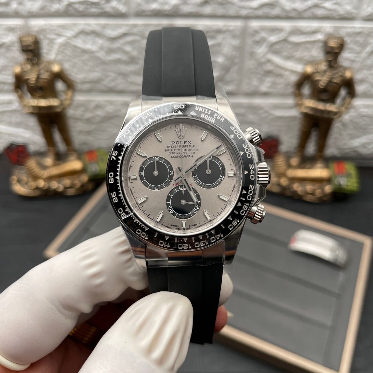 Rolex Cosmograph Daytona M126519LN 1:1 Best Edition Movimento di fabbrica pulito 4131