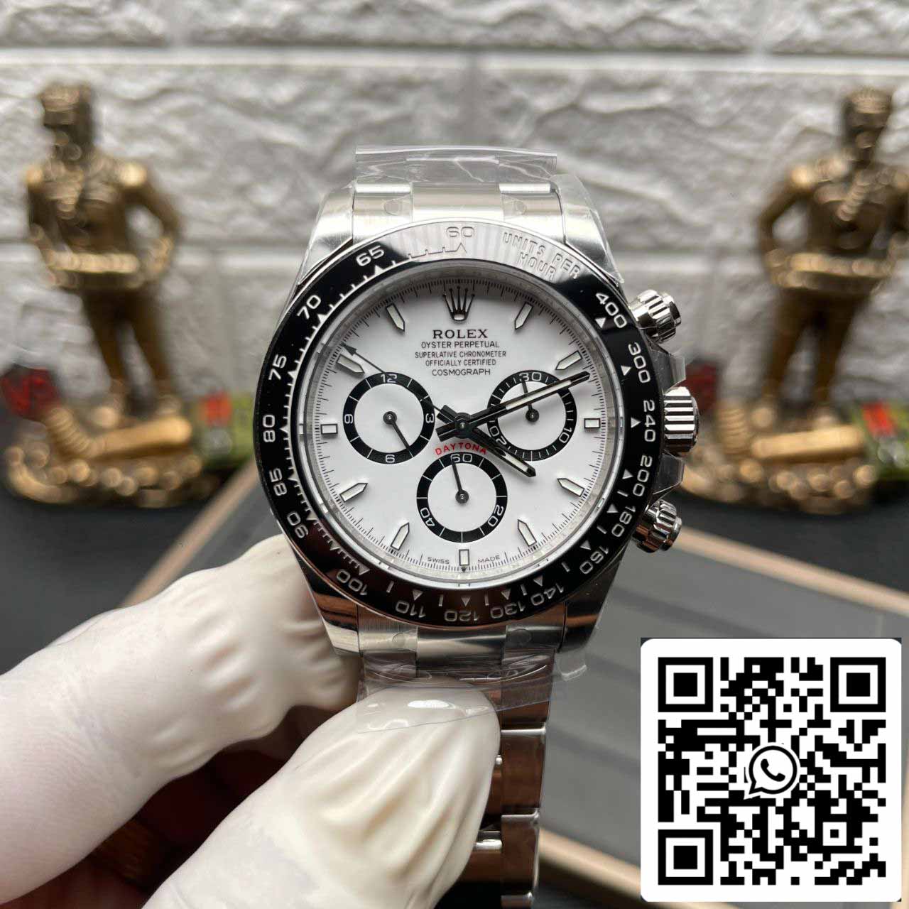 Rolex Cosmograph Daytona m126500ln-0001 1:1 Best Edition EWE Factory 4131 Movimento