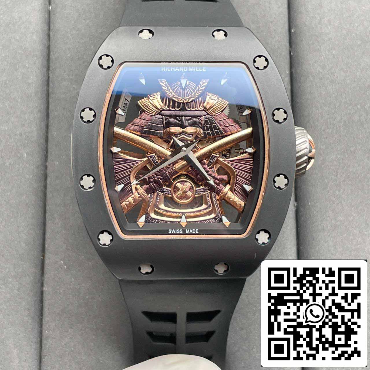 Reloj Richard Mille The Time Of The Samurai RM 47 1:1 Best Edition YS Factory Tourbillon