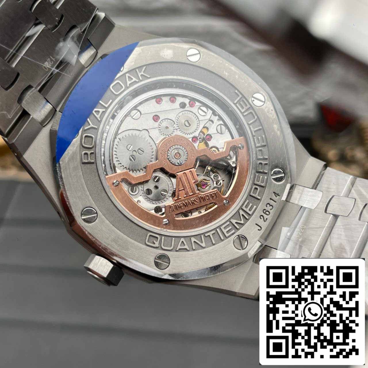 Audemars Piguet Royal Oak 26574ST.OO.1220ST.02 1:1 Best Edition APS Factory quadrante blu