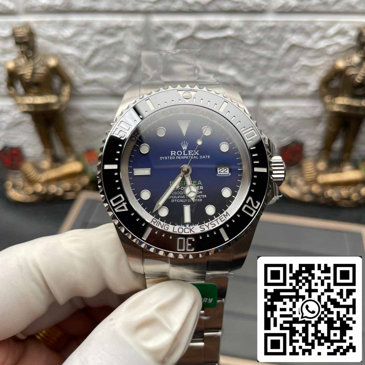 Rolex Sea-Dweller Deepsea M126660-0002 1:1 Mejor Edición C+ Esfera Azul de Fábrica