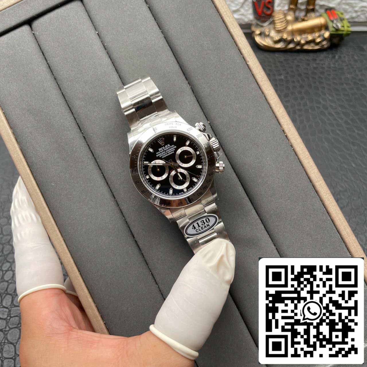 Rolex Cosmograph Daytona 116520 1:1 Best Edition Clean Factory in acciaio inossidabile