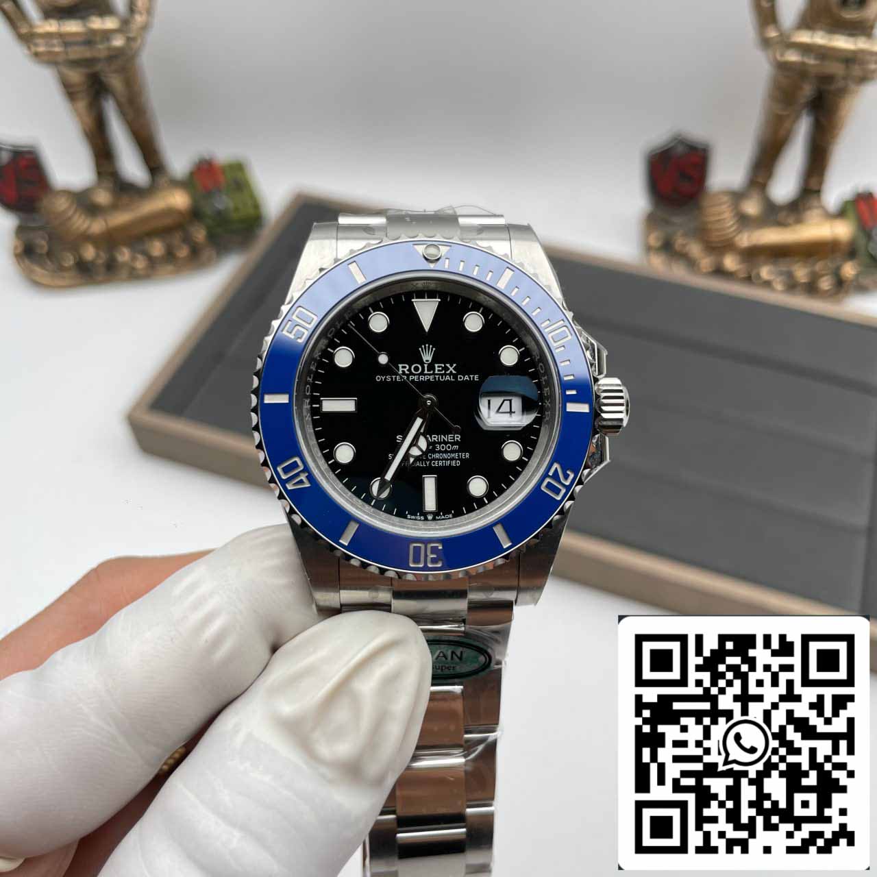 Rolex Submariner M126619lb-0003 41MM 1:1 Mejor Edición Clean Factory Bisel Azul