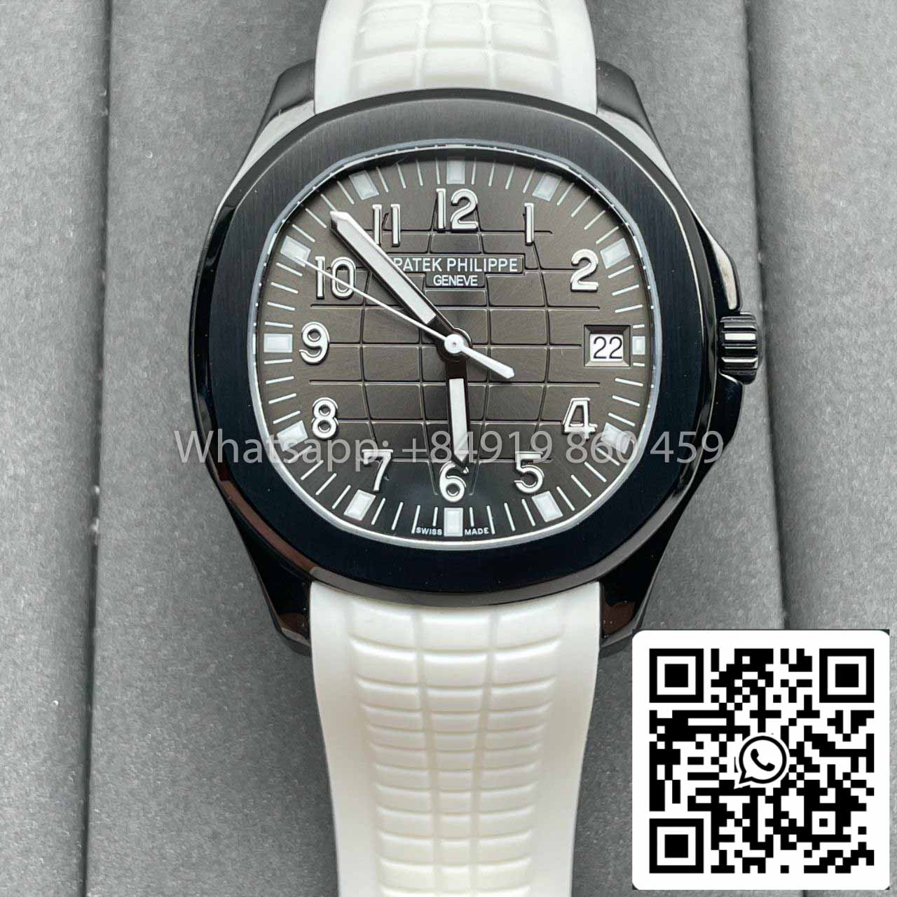 Patek Philippe Aquanaut PP5167 1:1 Best Edition ZF Factory DLC White Strap