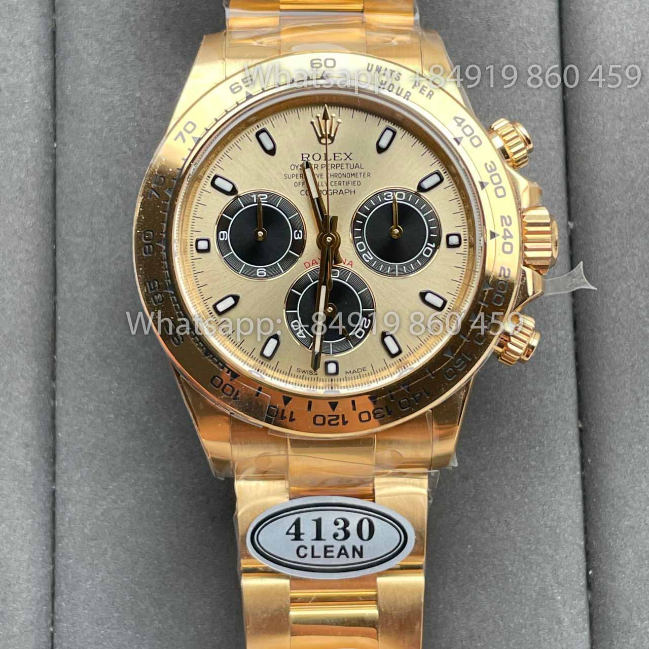 Rolex Cosmograph Daytona M116505-0009 1:1 Best Edition Clean Factory Yellow Gold