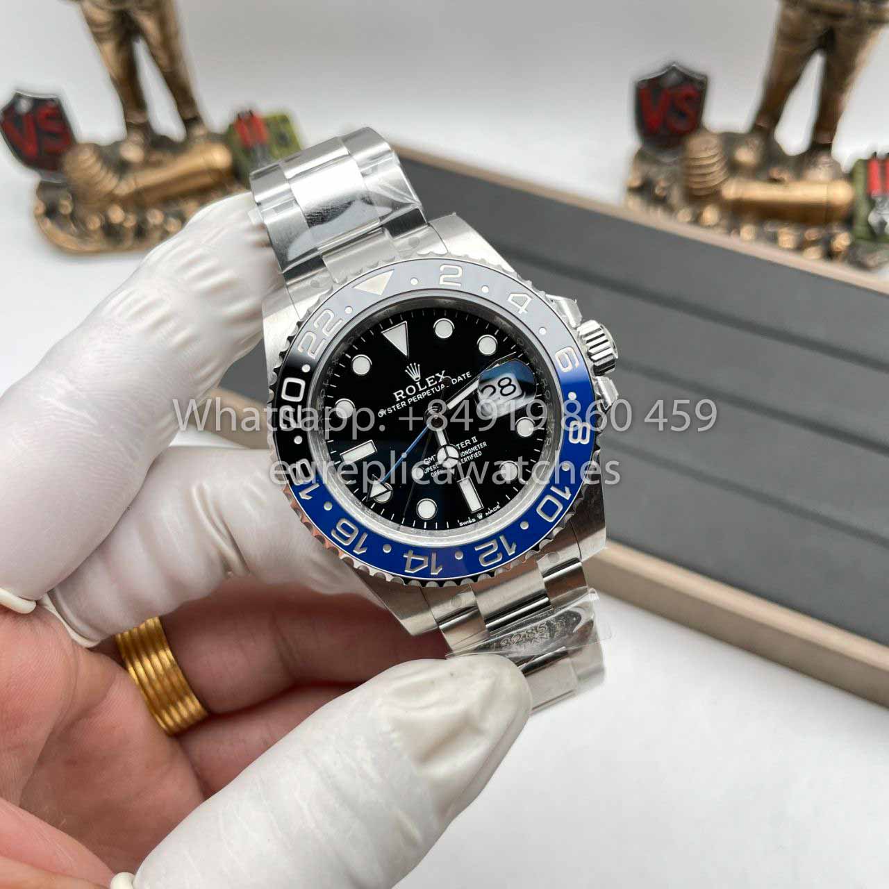 Rolex GMT Master II M126710blnr-0003 1:1 Best Edition Clean Factory V3 Lunetta in ceramica