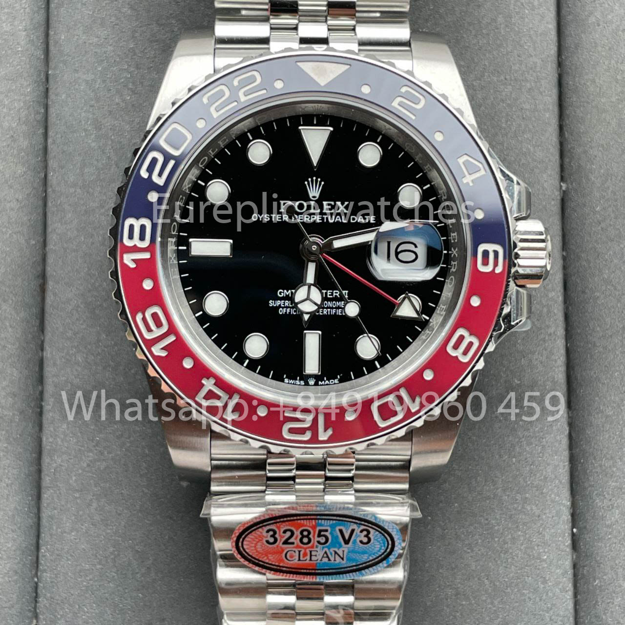 Rolex GMT Master II M126710BLRO Jubilee Strap 1:1 Best Edition Clean Factory nuovissima versione 2024 