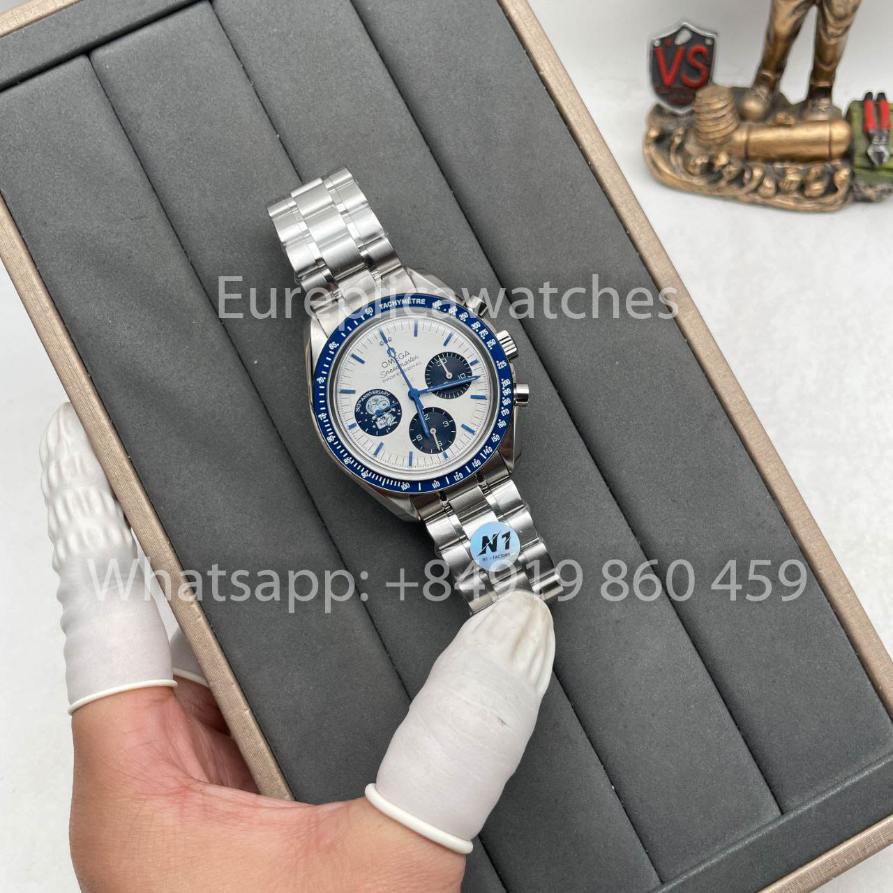 Omega Speedmaster 310.32.42.50.02.001 1:1 Best Edition N1 Factory Lunetta in ceramica