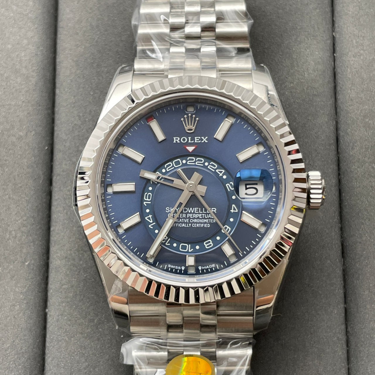 Rolex Sky Dweller M336934-0006 1:1 Best Edition ZF Factory quadrante blu più recente versione 2024