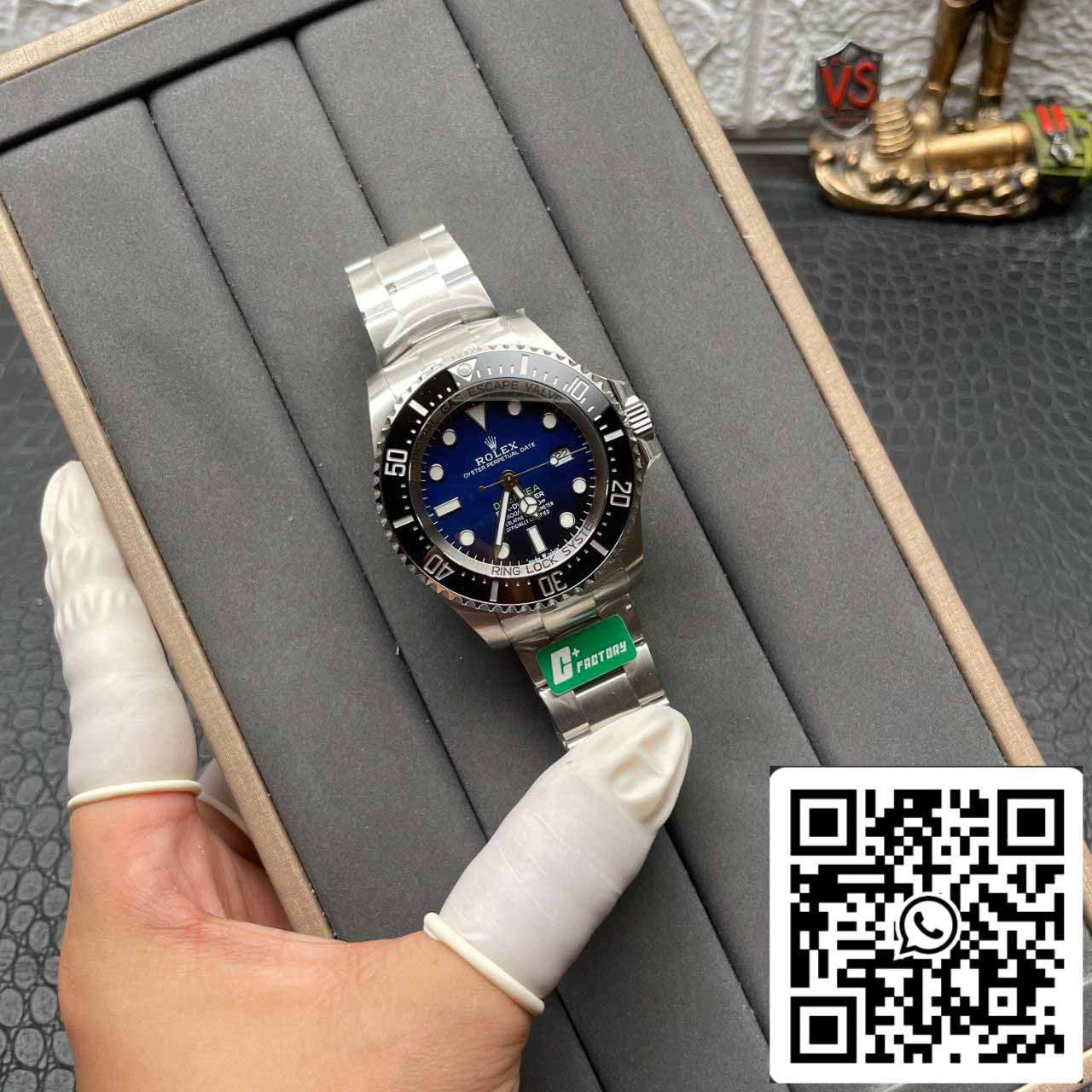 Rolex Sea-Dweller Deepsea M126660-0002 1:1 Mejor Edición C+ Esfera Azul de Fábrica