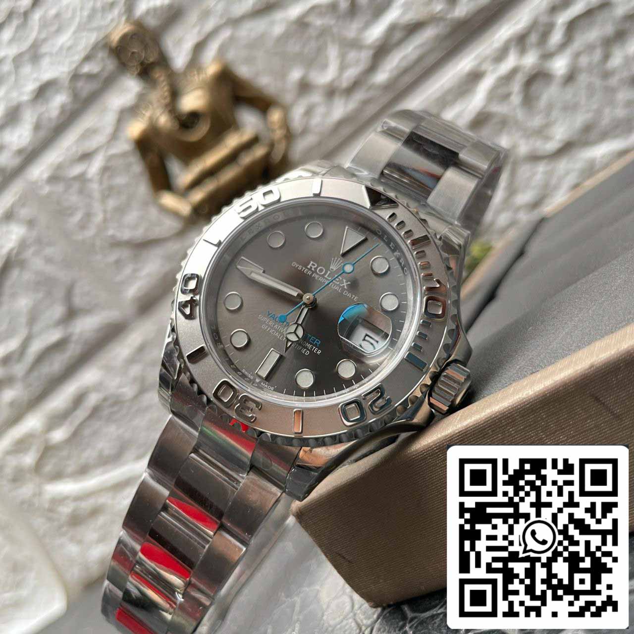 Rolex Yacht Master M126622-0001 40MM 1:1 Best Edition VS Cinturino in acciaio di fabbrica