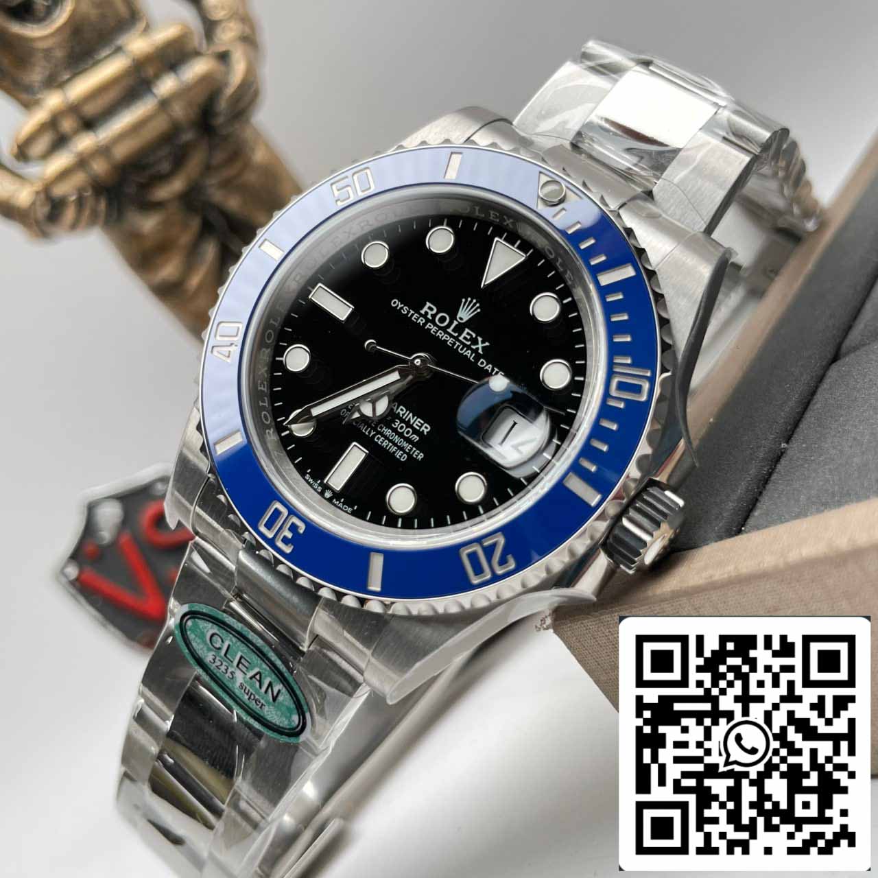 Rolex Submariner M126619lb-0003 41MM 1:1 Mejor Edición Clean Factory Bisel Azul