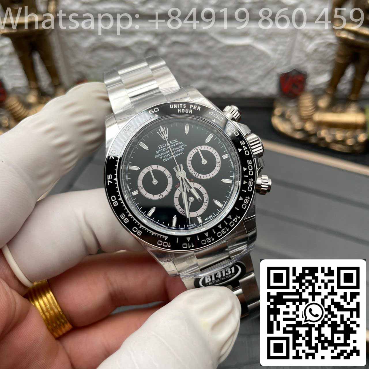 Rolex Cosmograph Daytona M126500ln-0002 Nuovo movimento 4131 1:1 Best Edition BT Factory