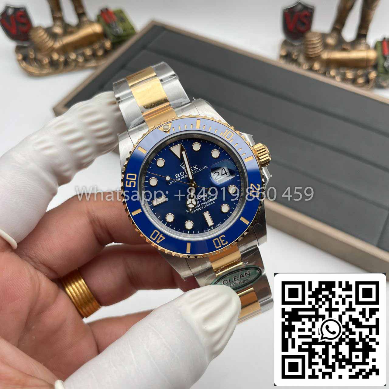 Rolex Submariner M126613LB-0002 41MM 1:1 Mejor edición Clean Factory esfera azul