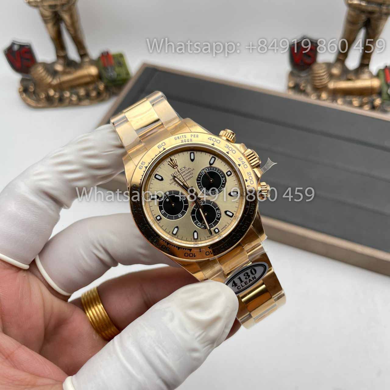 Rolex Cosmograph Daytona M116505-0009 1:1 Best Edition Clean Factory Yellow Gold