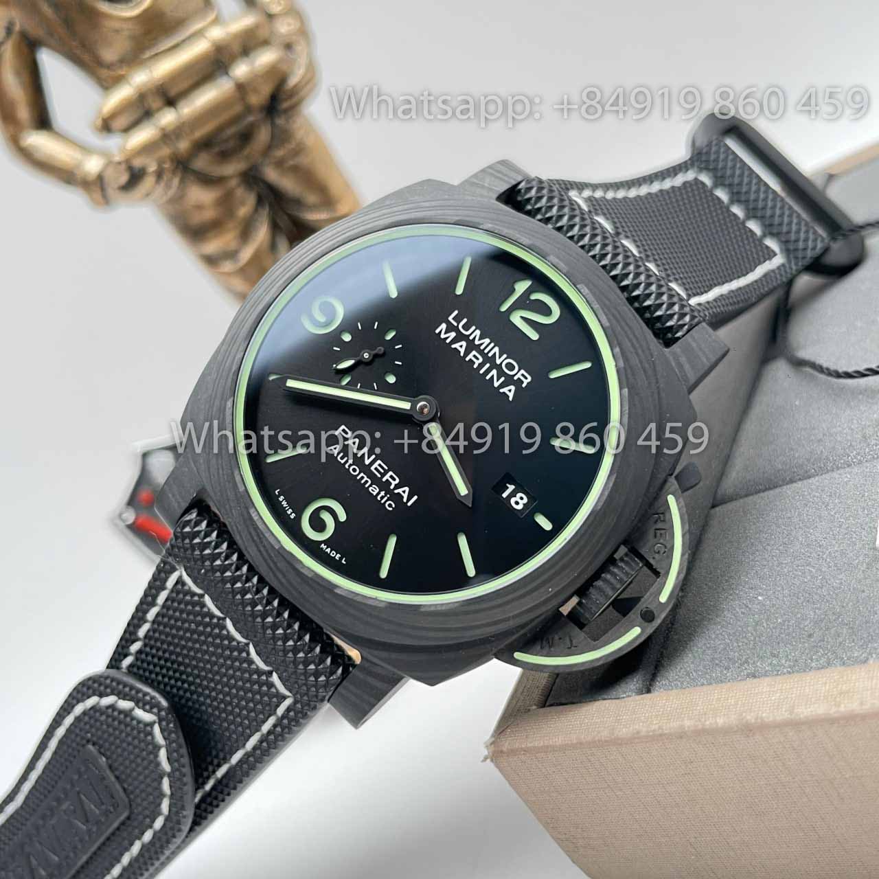 Panerai Luminor PAM1118 1:1 Best Edition VS Factory Black Dial