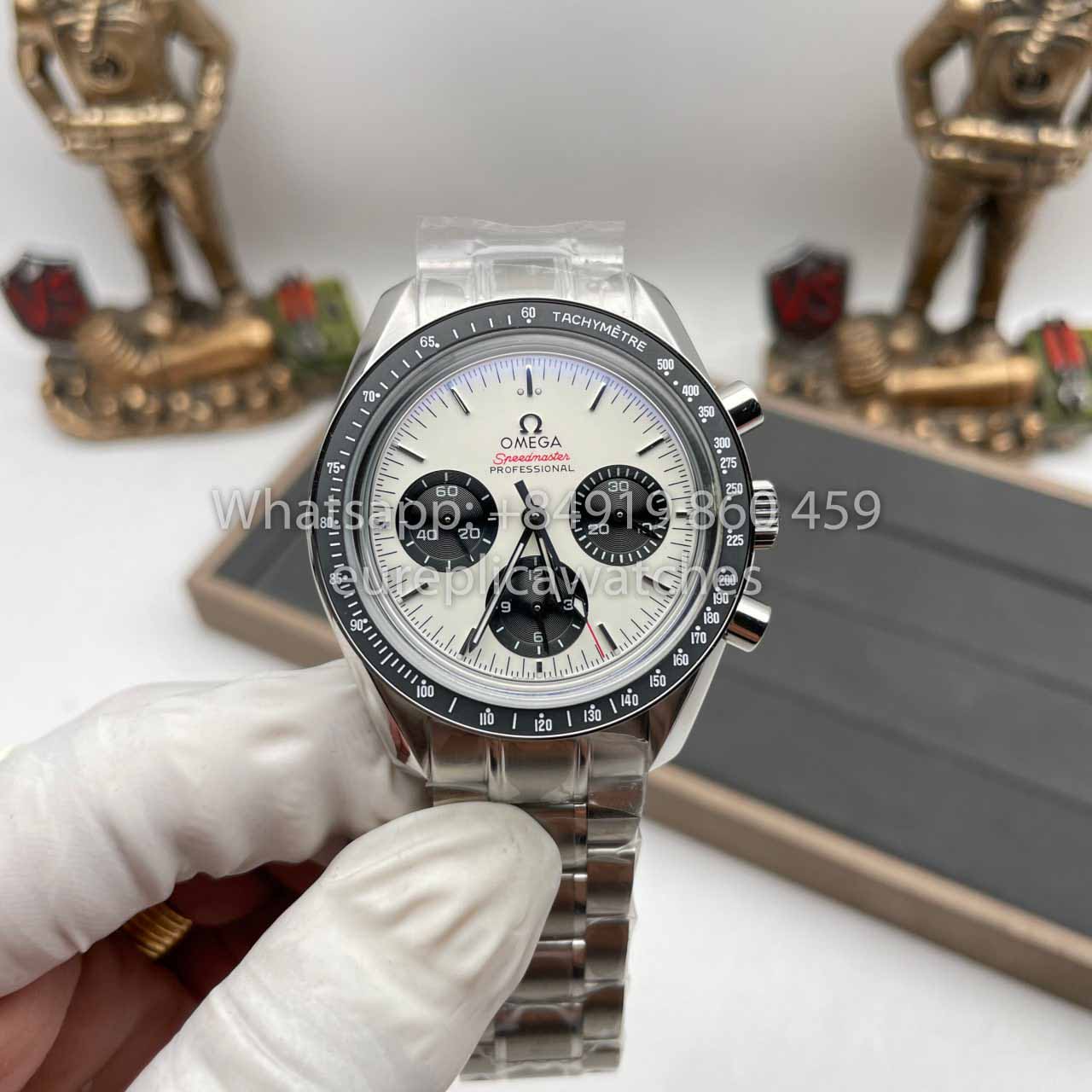 Omega Speedmaster 42MM 1:1 Best Edition OM Factory quadrante bianco