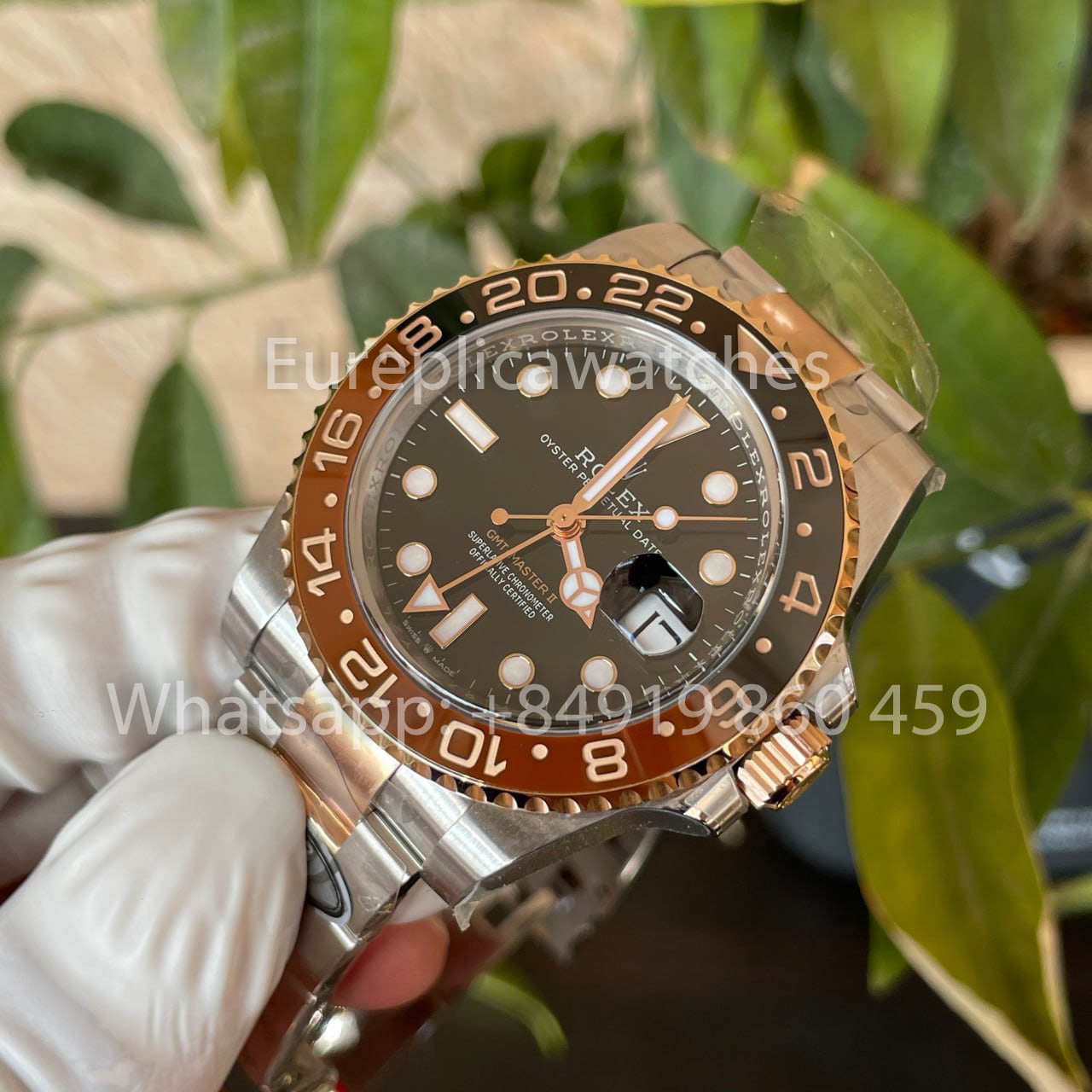 Rolex GMT Master II M126711chnr-0002 1:1 Miglior clone pulito di fabbrica Versione più recente 2025