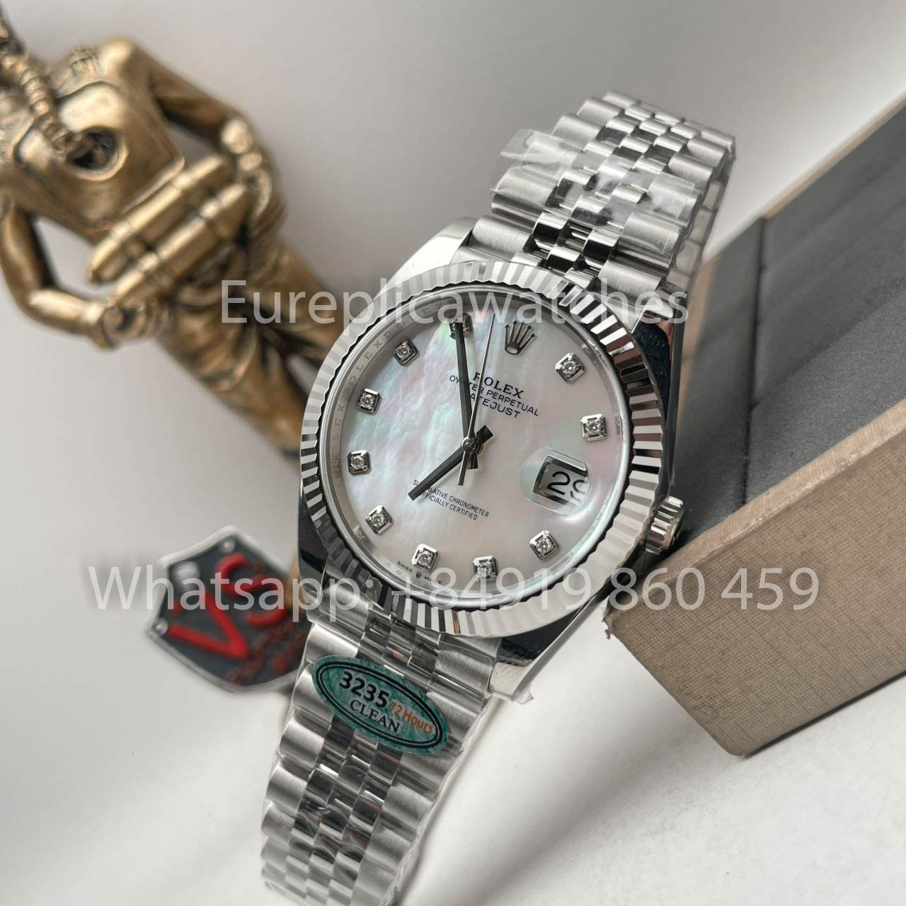 Rolex Datejust M278274-0006 Esfera de nácar 1:1 Mejor clon Limpio de fábrica