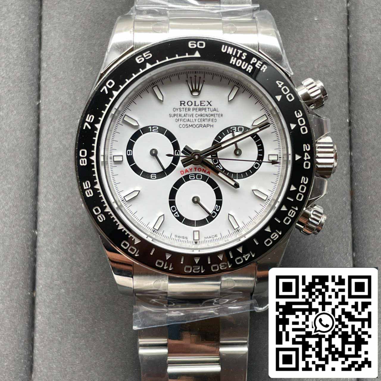 Rolex Cosmograph Daytona m126500ln-0001 1:1 Best Edition EWE Factory 4131 Movimento