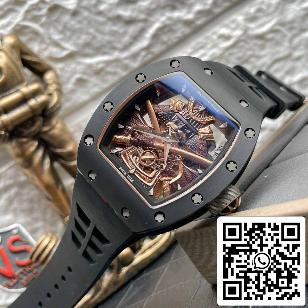 Reloj Richard Mille The Time Of The Samurai RM 47 1:1 Best Edition YS Factory Tourbillon